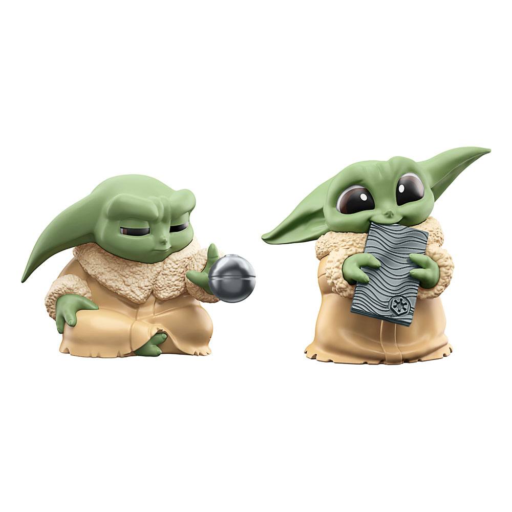 Star Wars Bounty Collection Figura 2-Pack Grogu Force Focus & Beskar Bite 6 cm