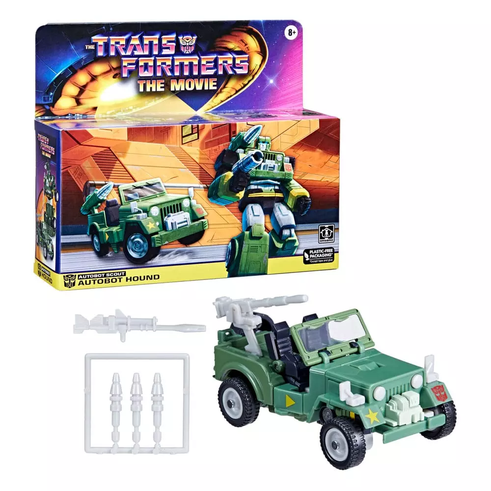 The Transformers: The Movie Retro Figura Autobot Hound 14 cm