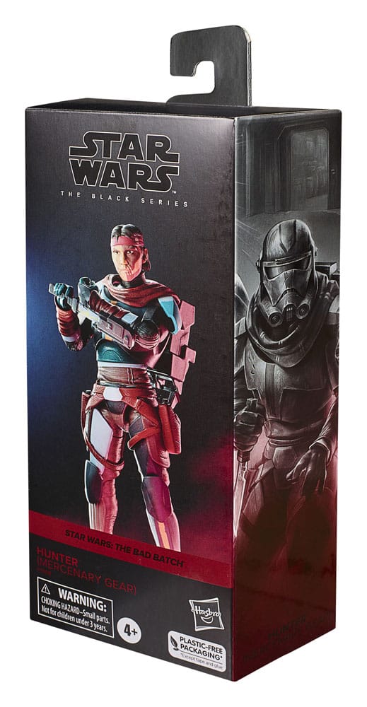 Star Wars: The Bad Batch Black Series Figura Hunter (Mercenary Gear) 15 cm