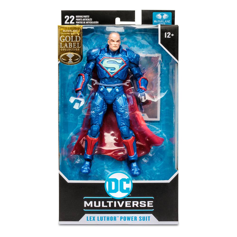 DC Multiverse Akció Figura Lex Luthor in Power Suit (SDCC) 18 cm