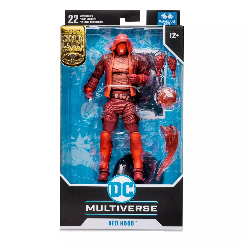 DC Gaming Akció Figura Red Hood Monochromatic Variant (Gold Label) 18 cm