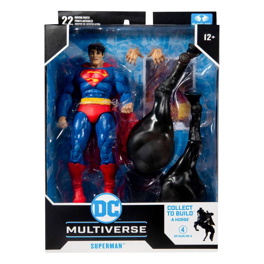DC Multiverse Build A Akció Figura Superman (Batman: The Dark Knight Returns) 18 cm