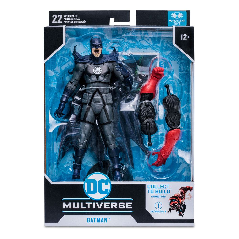 DC Multiverse Build A Akció Figura Batman (Blackest Night) 18 cm