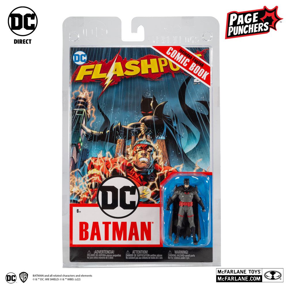 DC Direct Page Punchers Akció Figura Batman (Flashpoint) 8 cm