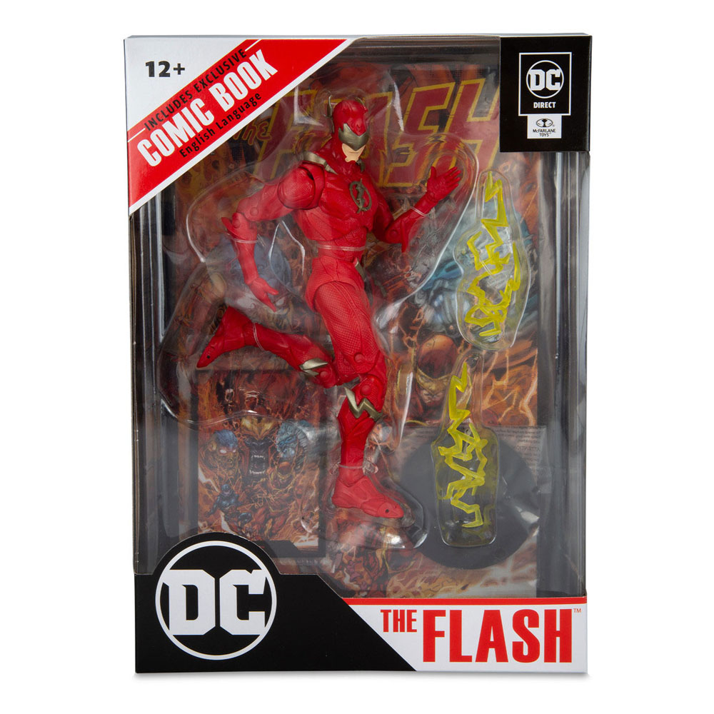 DC Direct Page Punchers Akció Figura The Flash Barry Allen (The Flash Comic) 18 cm