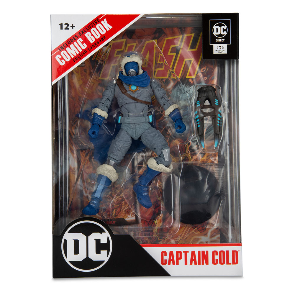 DC Direct Page Punchers Akció Figura Captain Cold (The Flash Comic) 18 cm