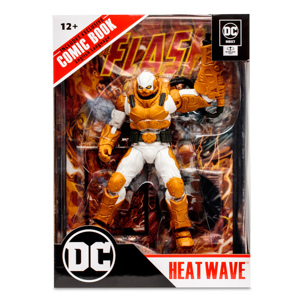 DC Direct Page Punchers Akció Figura Heatwave (The Flash Comic) 18 cm