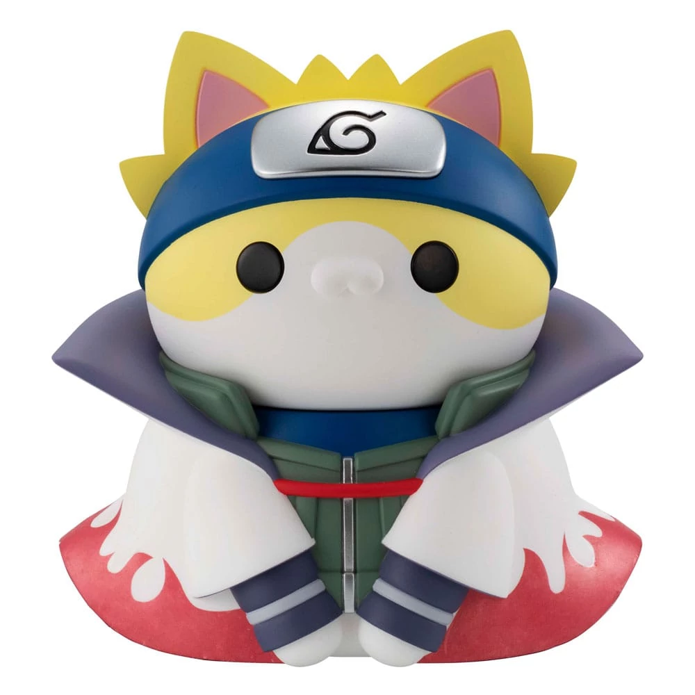 Naruto Shippuden Mega Cat Project Nyanto! The Big Nyaruto Series Trading Figure Minato Namikaze 10 cm