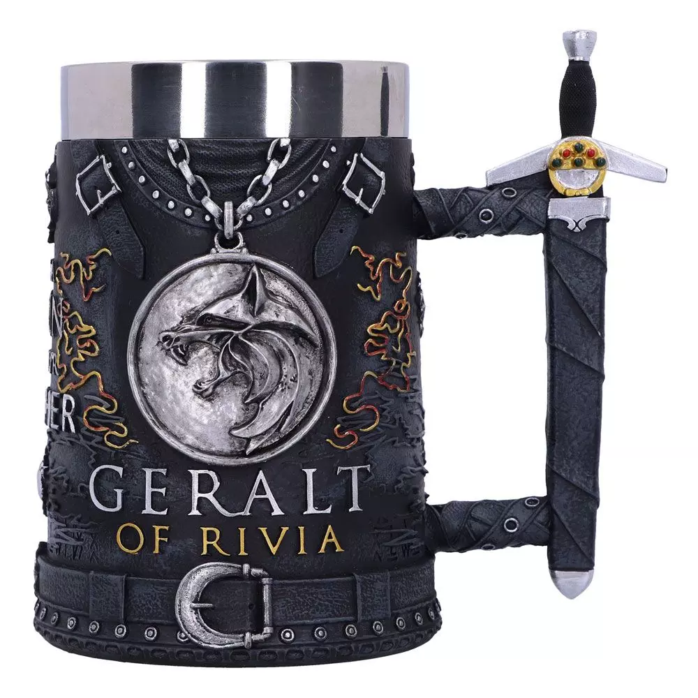 The Witcher Tankard Geralt of Rivia Korsó Bögre