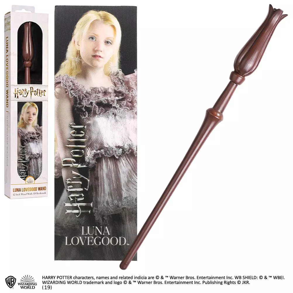 Harry Potter PVC Varázspálca Luna Lovegood 30 cm (Replica)