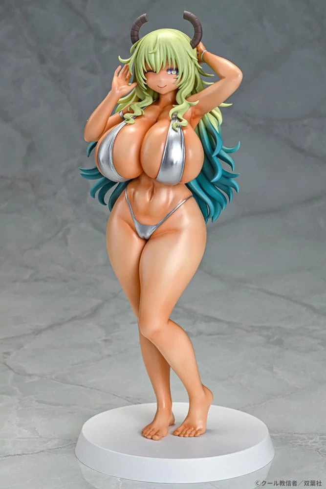 Miss Kobayashi's Dragon Maid PVC Statue 1/7 Lucoa Bikini Style Suntan Ver. 26 cm