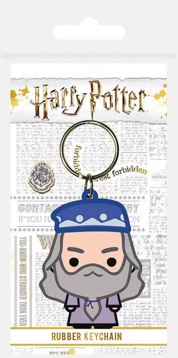 Harry Potter Gumi kulcstartó Chibi Dumbledore 6 cm