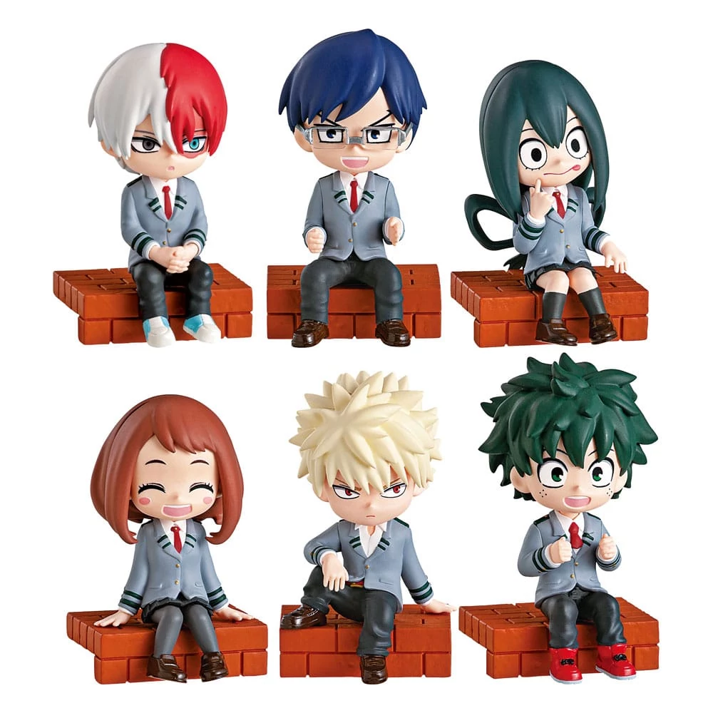 My Hero Academia Pittori Collection Mini Figures 6 cm Display (6)