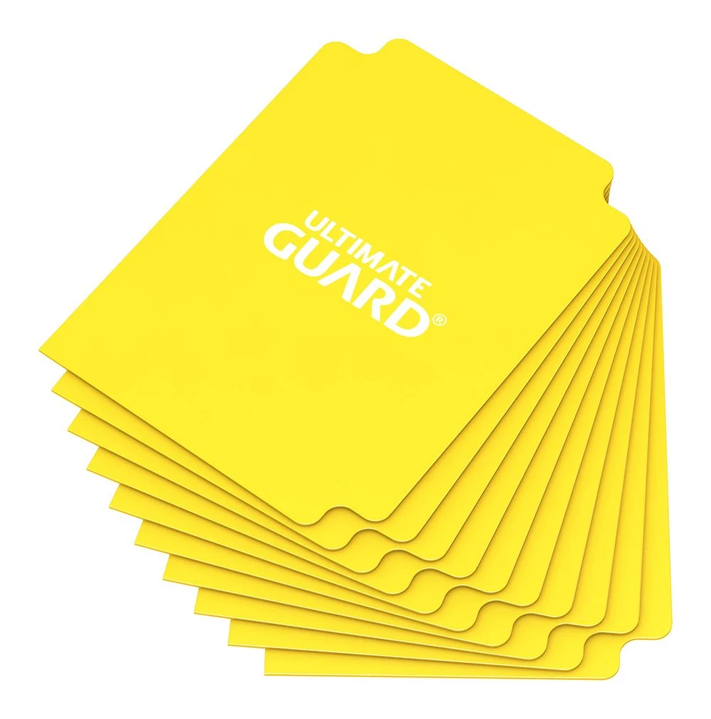 Ultimate Guard Card Dividers Standard Size (10) - Yellow