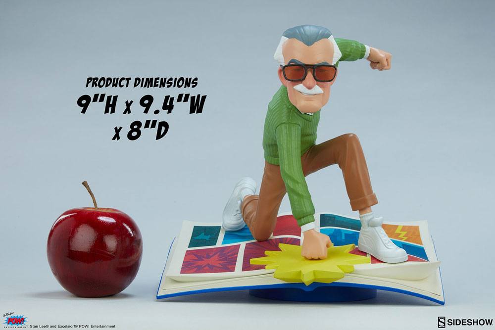 Unruly x Sideshow Marvel Designer Series Szobor The Marvelous Stan Lee by Gabriel Soares 23 cm