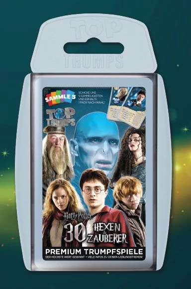 Harry Potter Card Game Top Trumps Die größten Hexen und Zauberer *German Version*