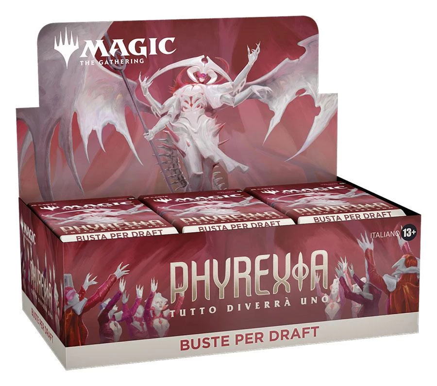 Magic the Gathering Phyrexia: Tutto Diverrà Uno Draft Booster Display (36) italian