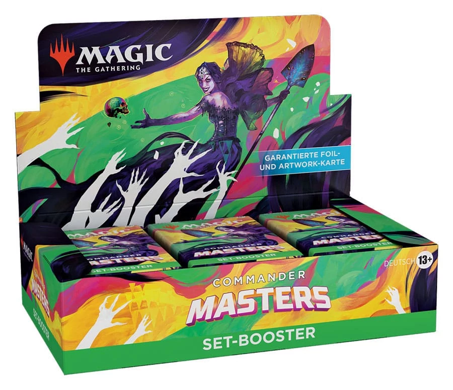 Magic the Gathering Commander Masters Set Booster Display (24) german