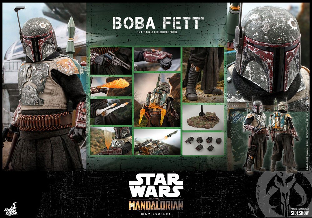 Hot Toys Star Wars The Mandalorian Boba Fett 30 cm 1/6