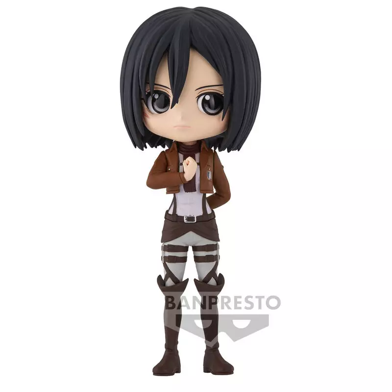 Attack On Titan Misaka Ackerman ver.A Q posket Figura 14cm