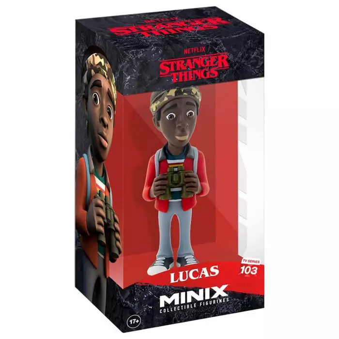 Stranger Things Lucas Minix Figura 12cm