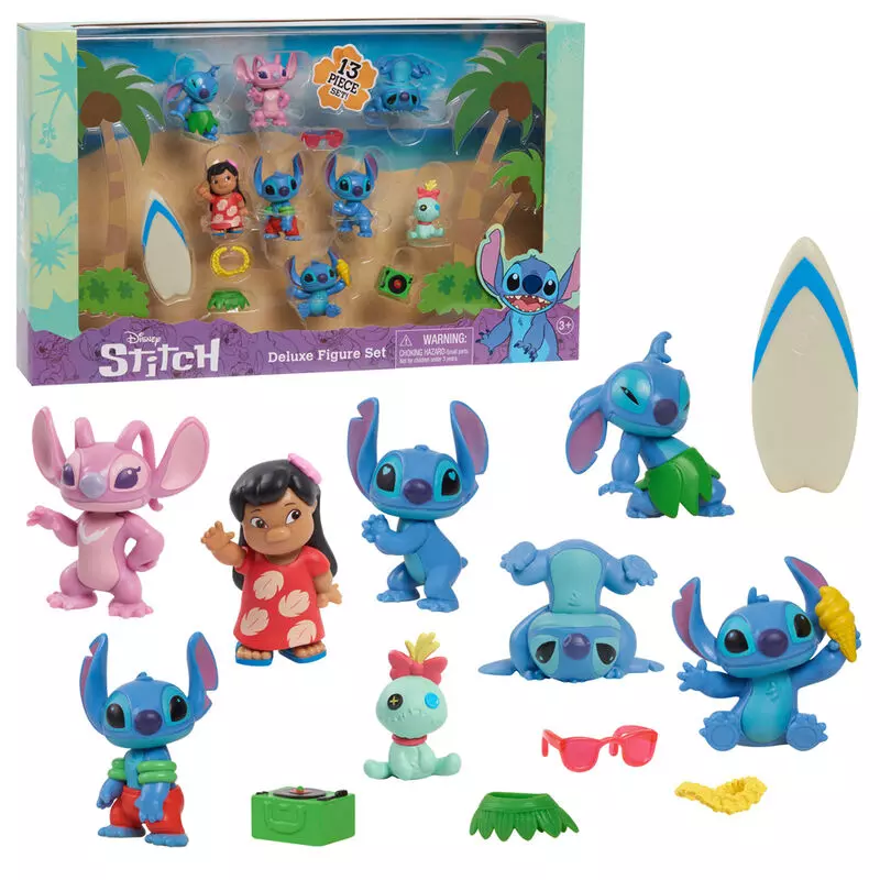 Lilo és Stitch 13db-os Figura Szett