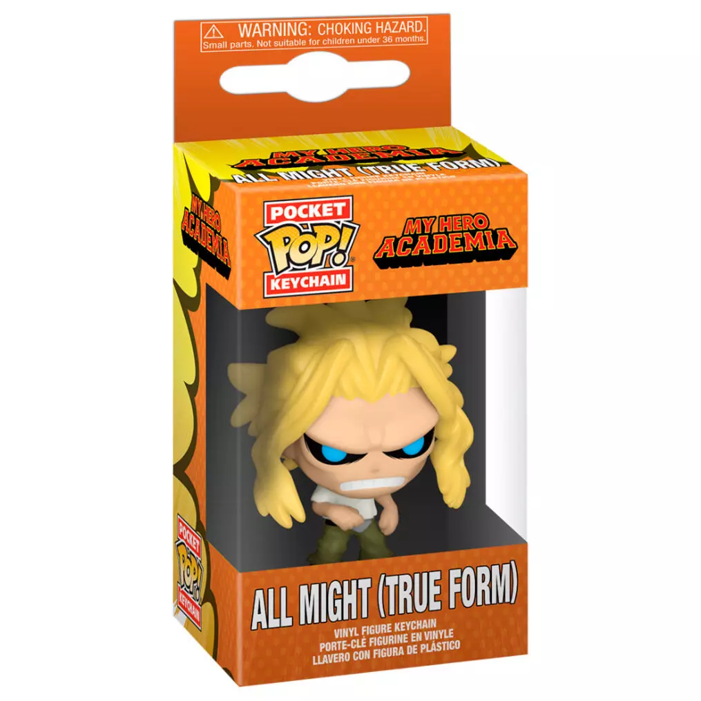 Pocket POP Kulcstartó My Hero Academia All Might Weakened State