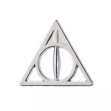 Harry Potter Kitűző Deathly Hallows