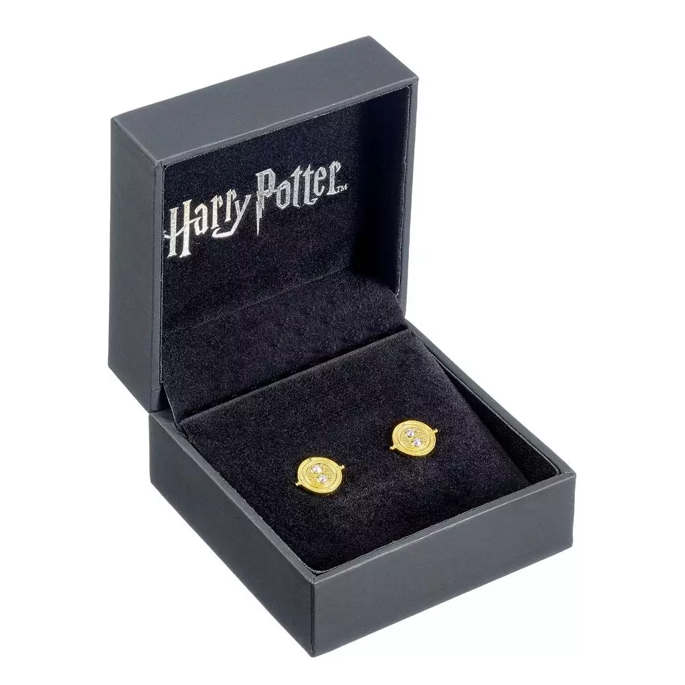 Harry Potter Fülbevaló Time Turner (gold plated)