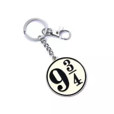 Harry Potter Kulcstartó Platform 9 3/4 (silver plated)