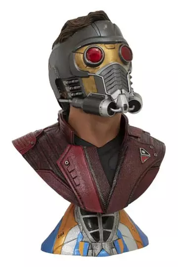 Előrendelhető Avengers: Endgame Legends in 3D Mellszobor Star-Lord 25 cm