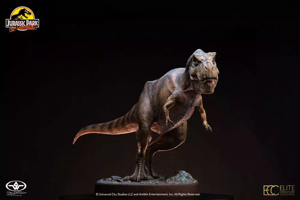 Jurassic Park Maquette Szobor 1/12 T-Rex 45 cm
