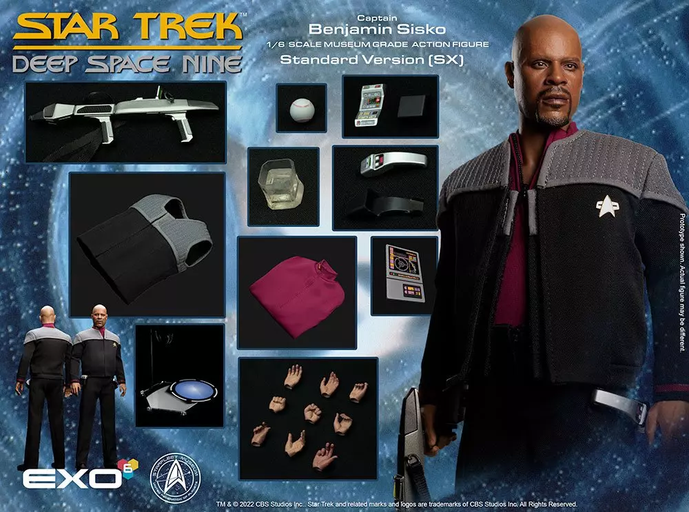 Star Trek: The Next Generation Akció Figura 1/6 Captain Benjamin Sisko (Standard Version) 30 cm