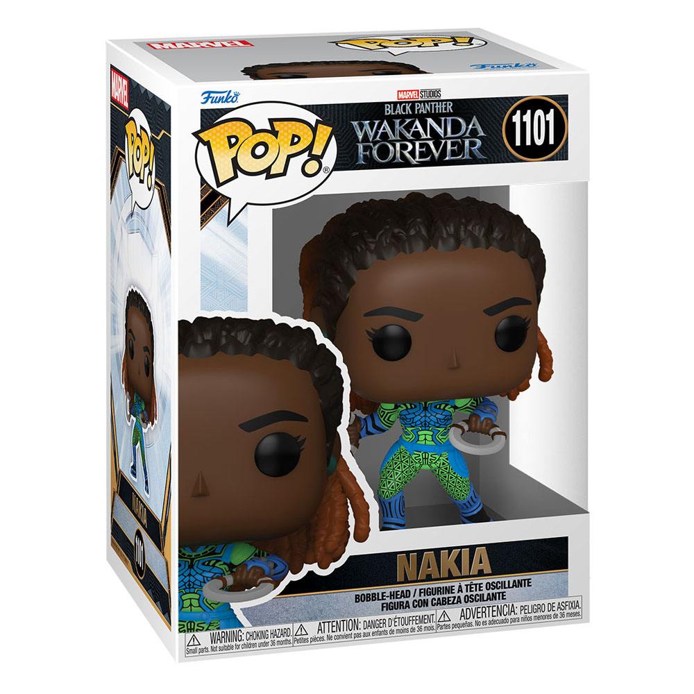 Black Panther: Wakanda Forever POP! Marvel Vinyl Akció Figura Nakia 9 cm