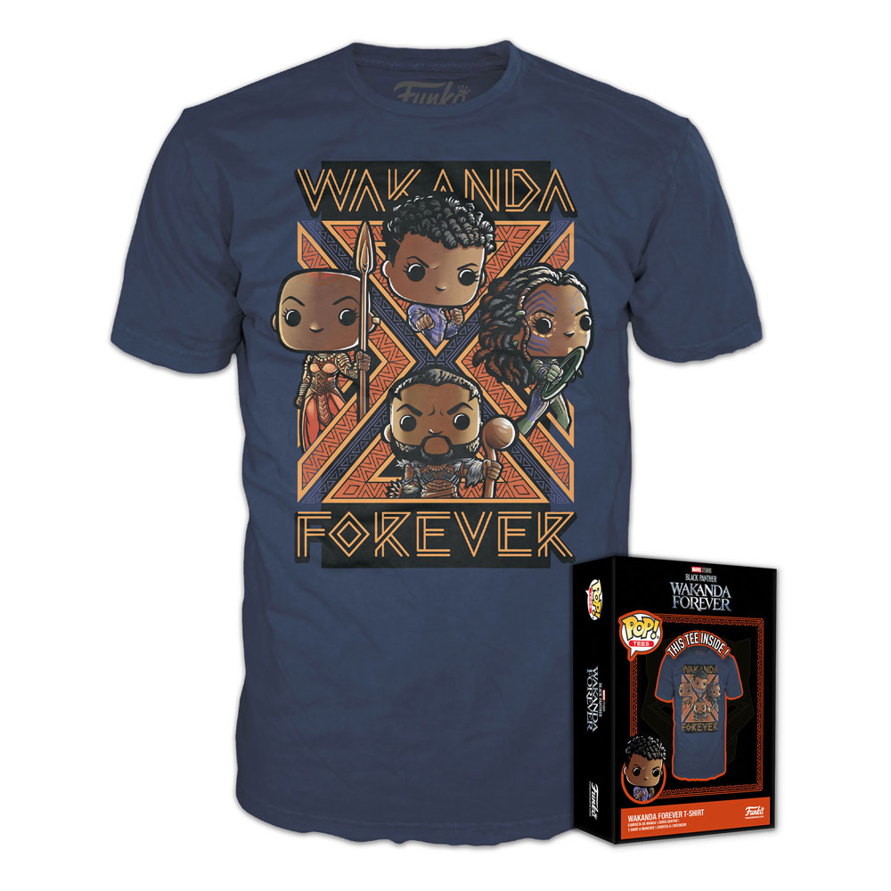 Black Panther: Wakanda Forever Boxed Tee T-Shirt Group