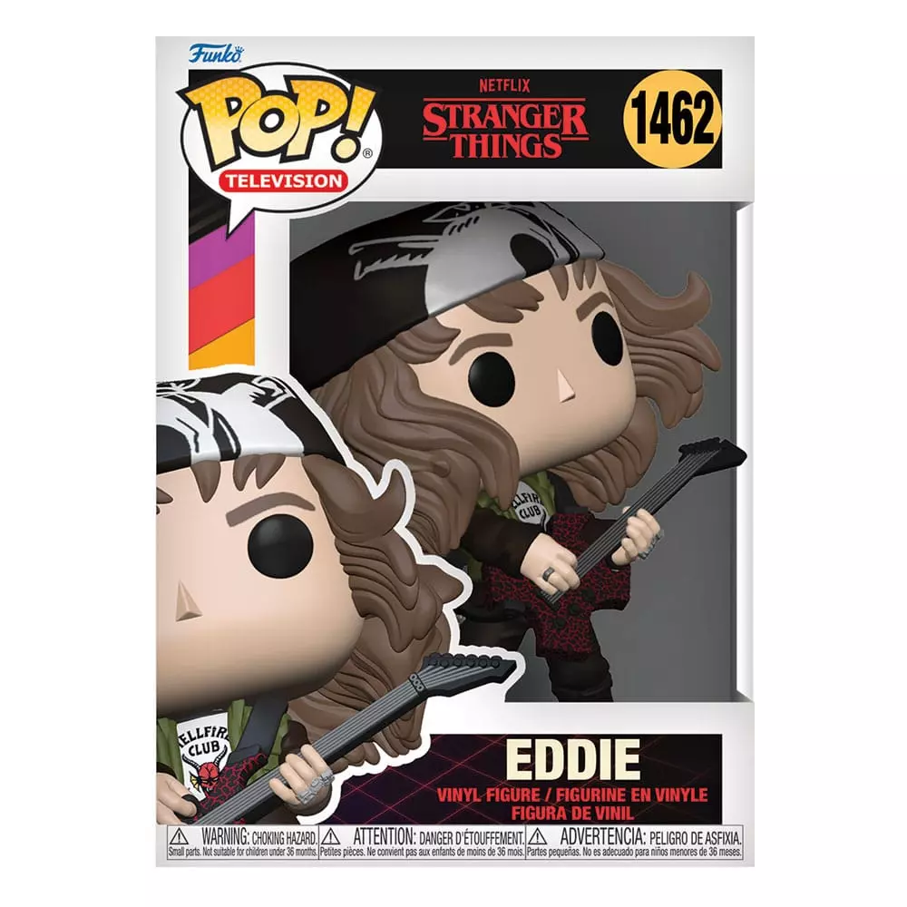 Stranger Things Funko POP! TV Figura - Hunter Eddie with Guitar 9 cm