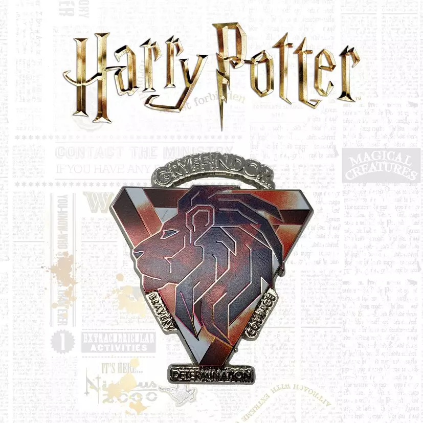 Harry Potter Kitűző Gryffindor Limited Edition