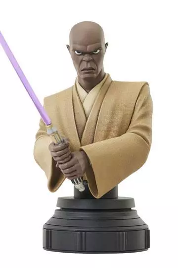 Előrendelhető Star Wars The Clone Wars Szobor Mace Windu 15 cm