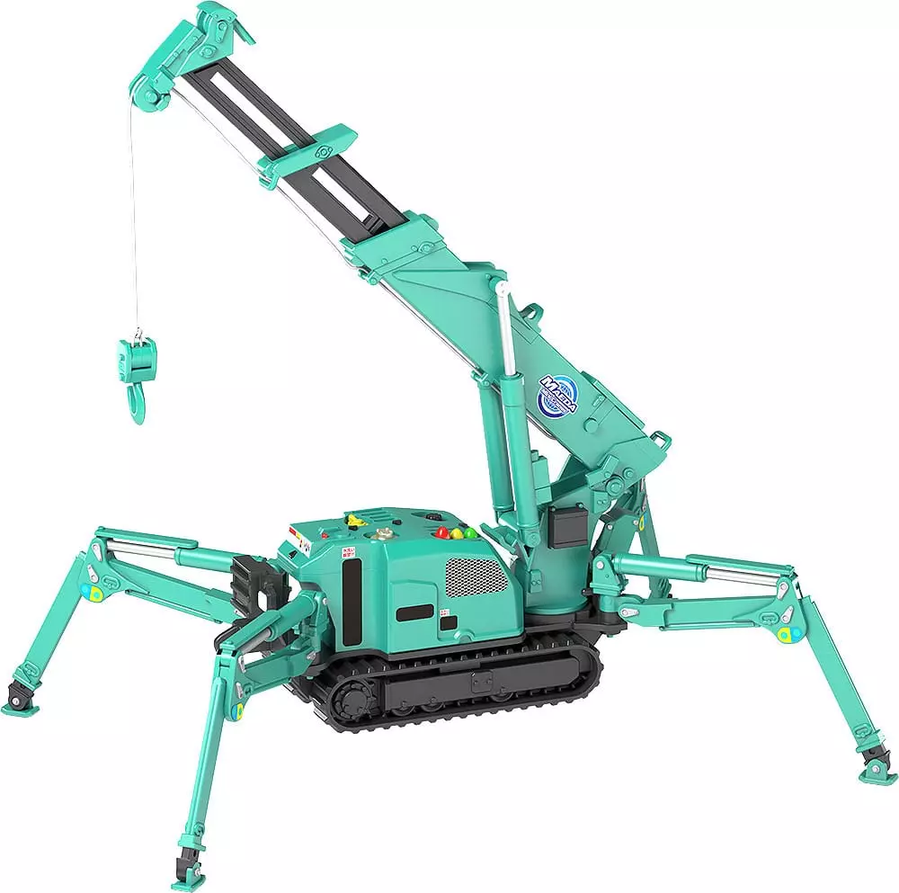 Maeda Seisakusho Moderoid Plastic Model Kit 1/20 Spider Crane (Green) Re-Run 25 cm