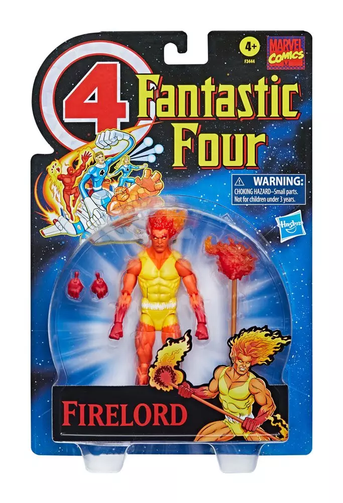 Fantastic Four Marvel Legends Series Akció Figura 2022 Firelord 15 cm