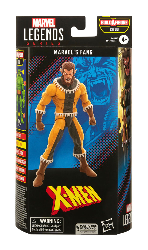 X-Men Marvel Legends Akció Figura Ch'od BAF: Marvel's Fang 15 cm