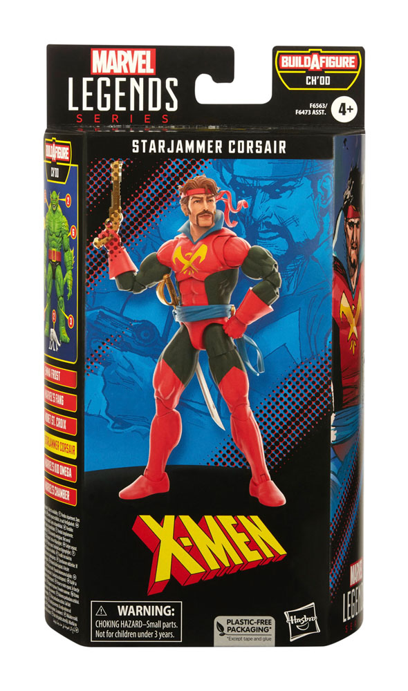 X-Men Marvel Legends Akció Figura Ch'od BAF: Starjammer Corsair 15 cm