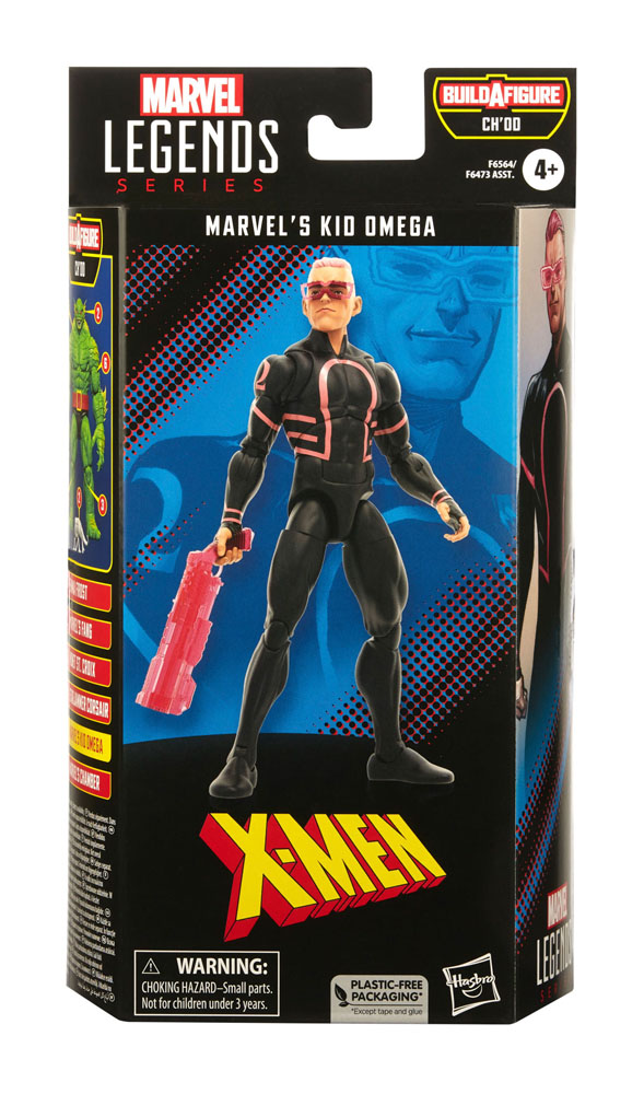 X-Men Marvel Legends Akció Figura Ch'od BAF: Marvel's Kid Omega 15 cm