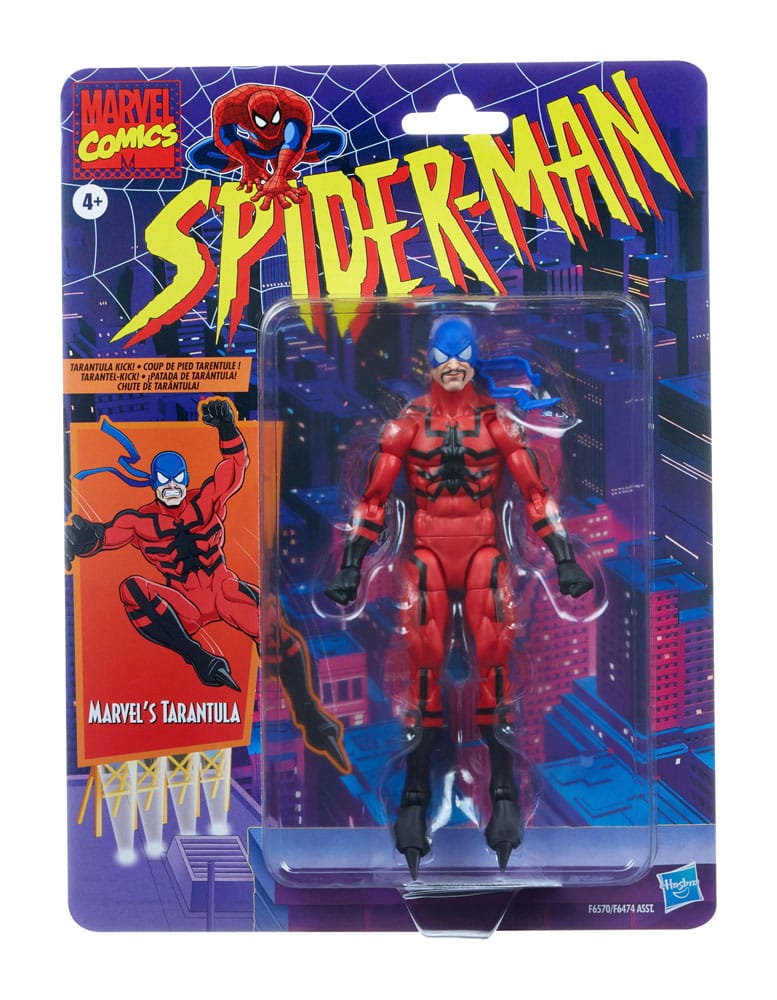 Spider-Man Marvel Legends Retro Collection Akció Figura Marvel's Tarantula 15 cm