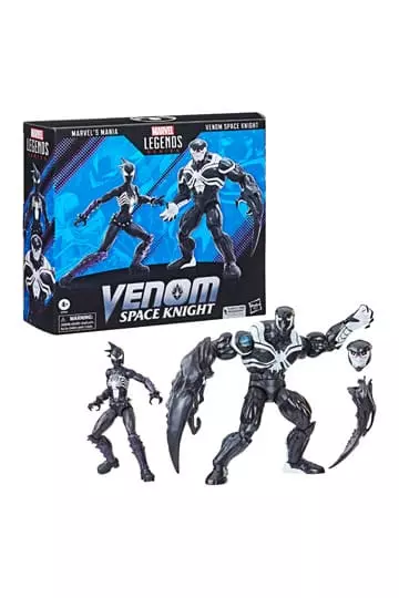 Venom: Space Knight Marvel Legends Akció Figura 2-Pack Marvel's Mania & Venom Space Knight 15 cm