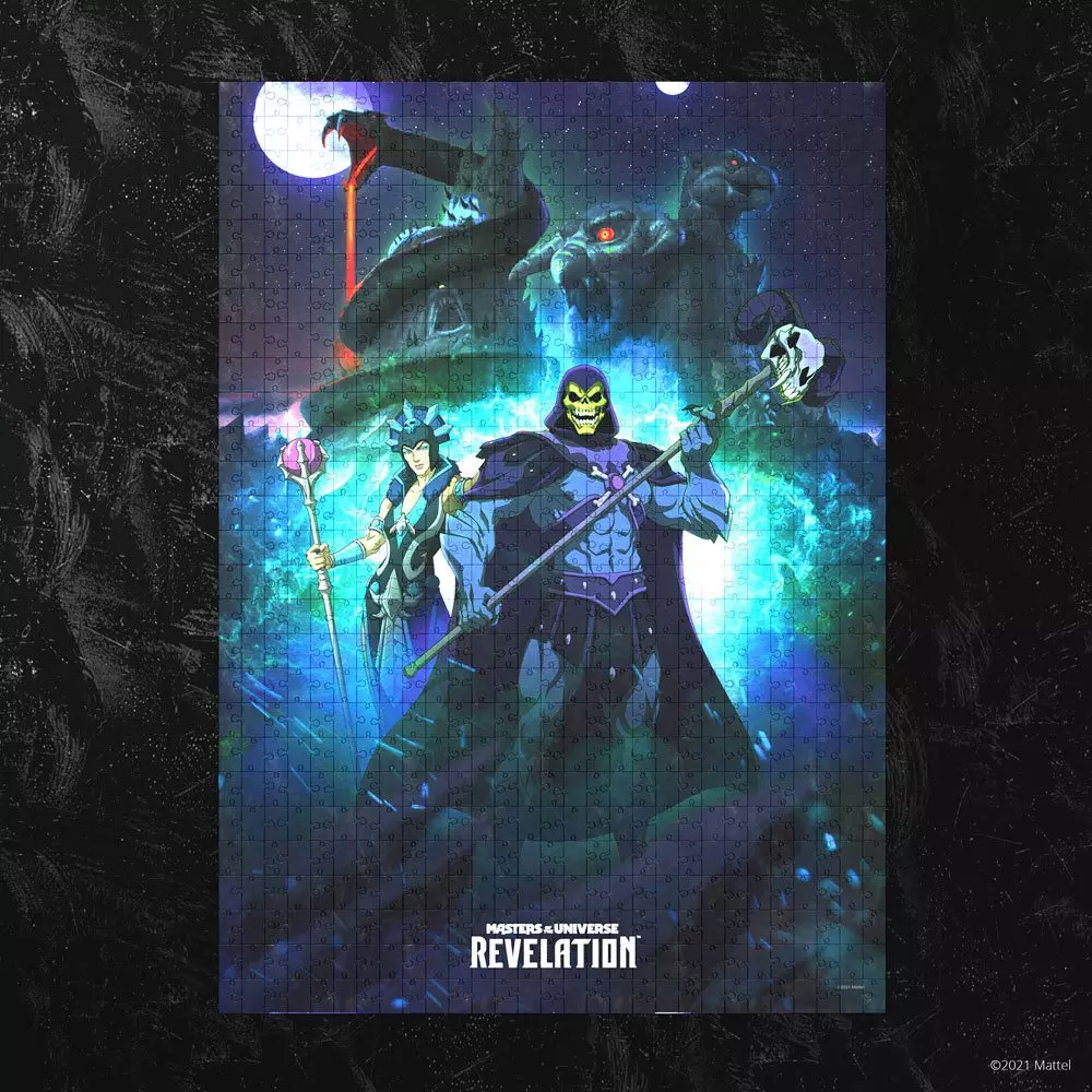 Masters of the Universe: Revelation™ Jigsaw Puzzle Skeletor™ and Evil-Lyn™ (1000 db)