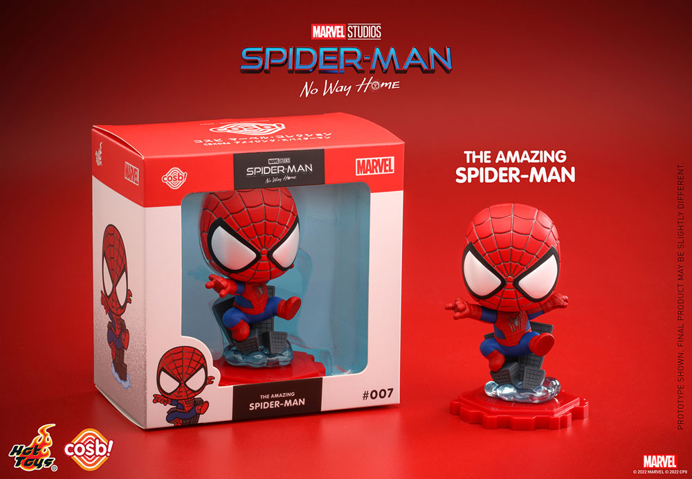 Spider-Man: No Way Home Cosbi Mini Figura - The Amazing Spider-Man 8 cm