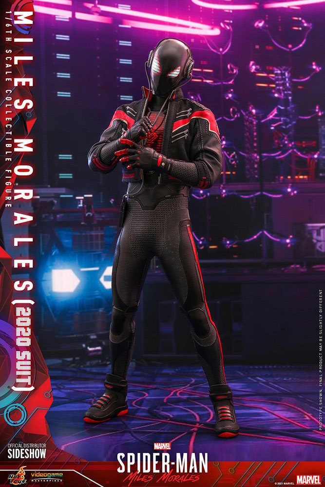 Marvel's Spider-Man: Miles Morales Video Game Masterpiece Akció Figura 1/6Miles Morales (2020 Suit)