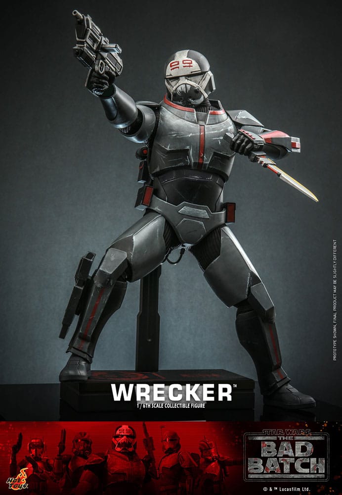 Előrendelhető Star Wars: The Bad Batch Figura Wrecker 33 cm