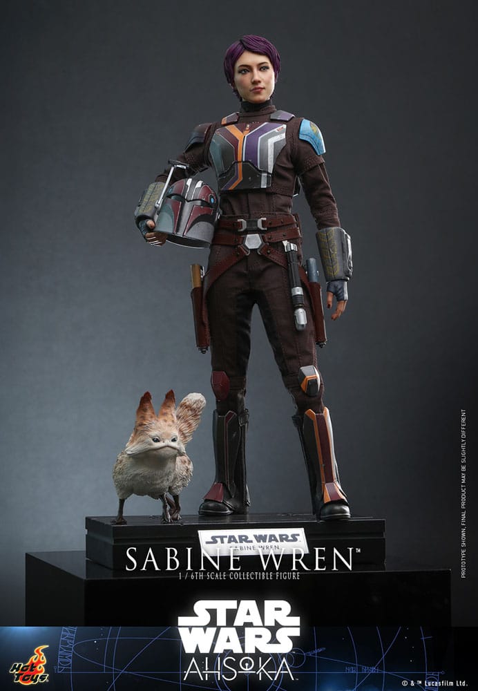 Előrendelhető Star Wars: Ahsoka Figura Sabine Wren 28 cm